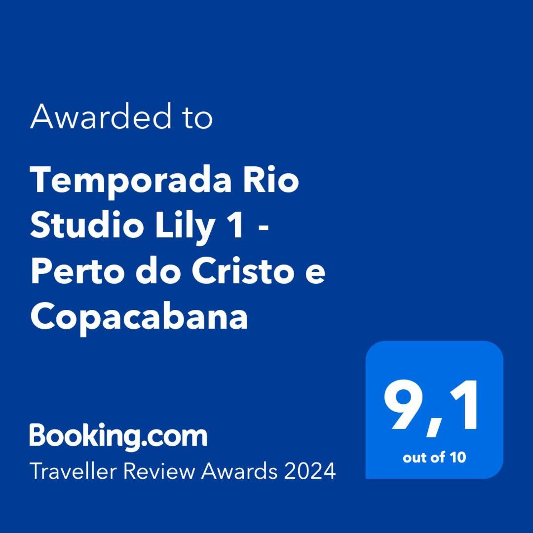 Temporada Rio Studio Lily 1 - Perto Do Cristo E Copacabana Rio de Janeiro Buitenkant foto
